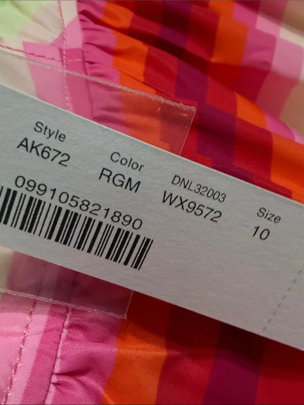 J. Crew bright striped